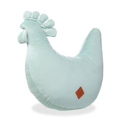 -Coussin d'allaitement en velvet - Poule - Vert