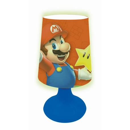 Mini lampe de chevet veilleuse sans fil Super Mario ROUGE 3 - vertbaudet enfant 