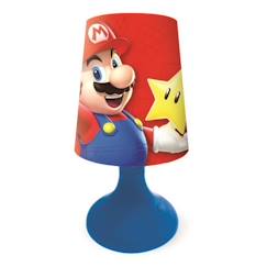 Linge de maison et décoration-Mini lampe de chevet veilleuse sans fil Super Mario_x000D_