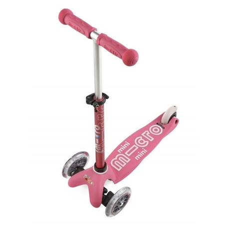 Trottinette 3 roues enfant - Mini Micro Deluxe Rose - Mixte - MICRO - Loisir - 3 roues - 24 mois - 2 ans - 50 kg ROSE 2 - vertbaudet enfant 