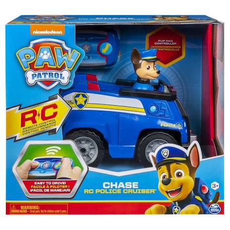 Véhicule radiocommandé Chase - PAW PATROL - Technologie 2,4 Ghz - Adapté aux petites mains BLEU 4 - vertbaudet enfant 