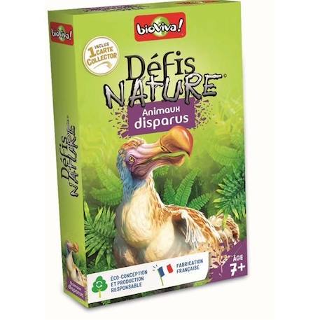 Jeu de cartes - BIOVIVA - Défis Nature - Animaux disparus - Vert - Enfant - 7 ans VERT 1 - vertbaudet enfant 