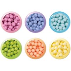 Jouet-Activités artistiques et musicales-Loisirs créatifs-Perles, mode et coffrets créatifs-Aquabeads - Recharge pastel de 800 perles pour loisirs créatifs pour enfants à partir de 4 ans