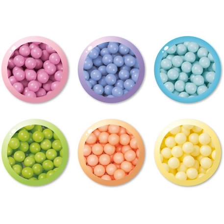 Aquabeads - Recharge pastel de 800 perles pour loisirs créatifs pour enfants à partir de 4 ans BLEU 1 - vertbaudet enfant 