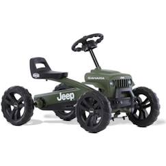 Kart à pédales BERG Buzzy JEEP Sahara - Pour enfants de 2 à 5 ans - Pneus EVA tout-terrain - Vert  - vertbaudet enfant