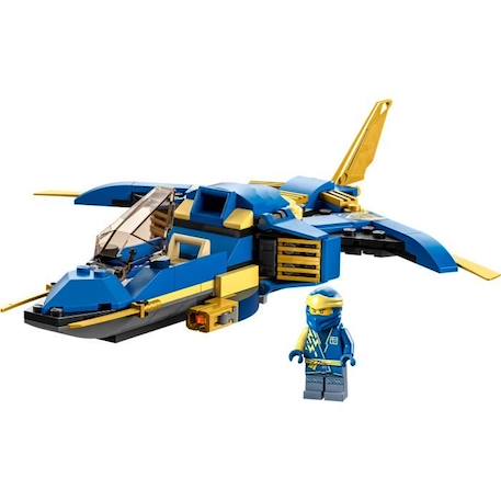 LEGO® NINJAGO 71784 Le Jet Supersonique de Jay – Évolution, Jouet Avion, Ninja Évolutif BLANC 2 - vertbaudet enfant 
