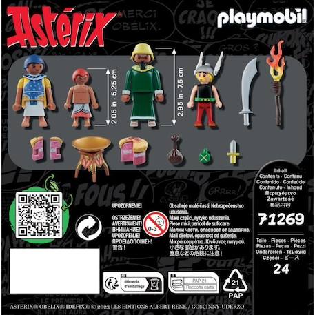 PLAYMOBIL - 71269 - Astérix : Amonbofis et le gâteau empoisonné BLEU 3 - vertbaudet enfant 