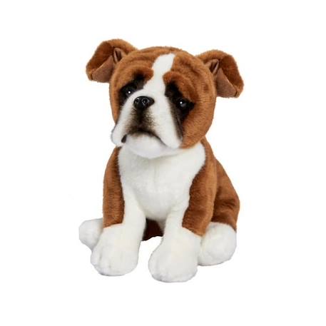 Peluche Boxer Assis 30 cm - ANIMA - Multicolore - Enfant - Marron - Mixte MARRON 1 - vertbaudet enfant 