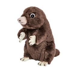 Jouet-Peluche Taupe Dressee - ANIMA - 15cm - Marron - Multicolore - Mixte