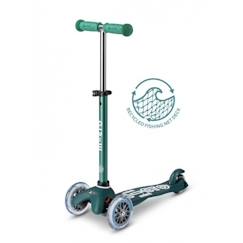 Jouet-Jeux de plein air-Tricycles, draisiennes et trottinettes-Trottinettes-Trottinette 3 roues enfant - MICRO - Mini Micro Deluxe Vert - Plastique vert recyclé - Mixte - Loisir