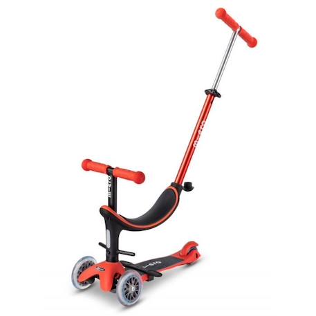 Trottinette évolutive - MICRO - Mini 3en1 Révolution Rouge - Mixte - Loisir - Enfant BLANC 1 - vertbaudet enfant 