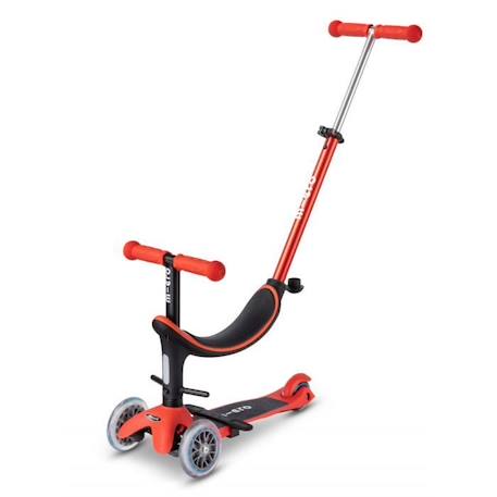 Trottinette évolutive - MICRO - Mini 3en1 Révolution Rouge - Mixte - Loisir - Enfant BLANC 2 - vertbaudet enfant 