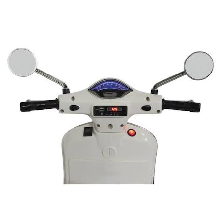 Vespa GTS 125 - Jamara - Scooter électrique pour enfant - Rose clair - Siège cuir ROSE 3 - vertbaudet enfant 