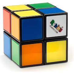 -RUBIK'S - RUBIK'S CUBE 2x2 - Puzzle Cube Avec Pavés colorés - Aide à la mémoire musculaire