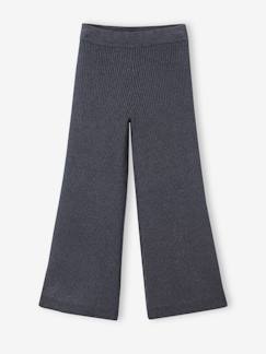 -Pantalon large en tricot tout doux fille