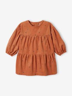 Robe en velours côtelé bébé  - vertbaudet enfant