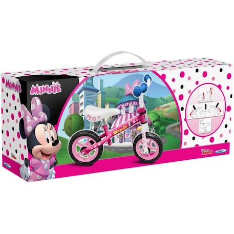 DISNEY MINNIE Draisienne ROSE 4 - vertbaudet enfant 