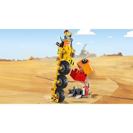 LEGO® Movie 70823 Le Tricycle d’Emmet ! - La grande aventure LEGO 2 JAUNE 4 - vertbaudet enfant 