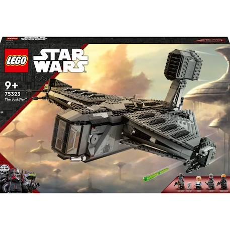 LEGO 75323 Star Wars Le Justifier, Jouet Vaisseau Spatial, avec Figurine de Droïde, 4 Figurines, The Bad Batch, Enfants 9 Ans GRIS 4 - vertbaudet enfant 