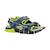 Sandales enfant Geox Dynomix Marine Lime - Scratch Triple - Confort exceptionnel BLEU 3 - vertbaudet enfant 