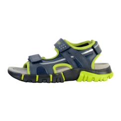 Sandales enfant Geox Dynomix Marine Lime - Scratch Triple - Confort exceptionnel  - vertbaudet enfant