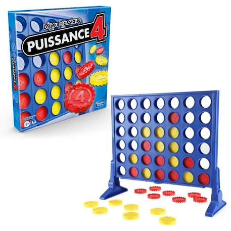 Hasbro Gaming - Puissance 4 - Le jeu classique - Jeu de stratégie pour 2 joueurs - dès 6 ans BLEU 3 - vertbaudet enfant 