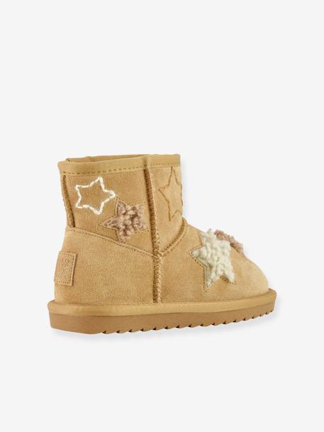 Boots fourrées étoilées enfant COLORS OF CALIFORNIA® camel 5 - vertbaudet enfant 