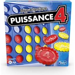 -Hasbro Gaming - Puissance 4 - Le jeu classique - Jeu de stratégie pour 2 joueurs - dès 6 ans