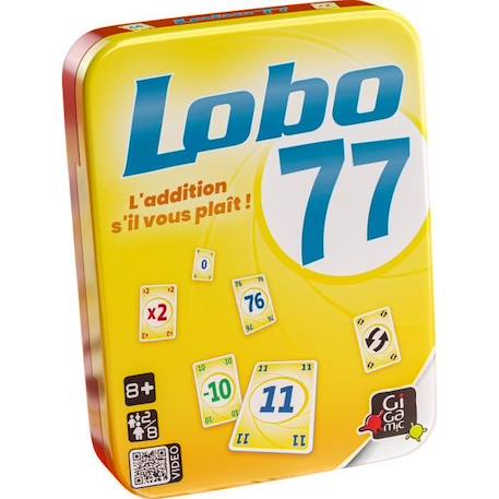 GIGAMIC Lobo 77 - Jeu de société JAUNE 1 - vertbaudet enfant 