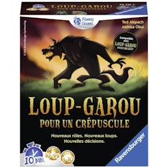 Jouet-Jeux de société-Jeux classiques et de réflexion-Loup-Garou pour un Crépuscule - Ravensburger - Jeu d'ambiance Enfants et Adultes - Jeu de rôle - 3 à 10 joueurs dès 10 ans