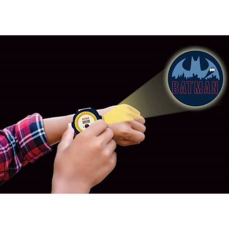 Montre digitale - LEXIBOOK - Batman - Projection 20 images - Bracelet ajustable - Enfant BLEU 4 - vertbaudet enfant 