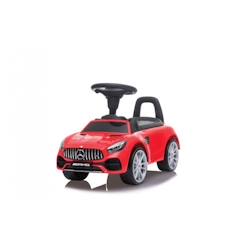 Jouet-Jeux de plein air-Tricycles, draisiennes et trottinettes-Porteur Mercedes-Benz AMG GT Rouge - JAMARA - Pour Enfant de 18 mois à 3 ans - Klaxon et Espace de Rangement