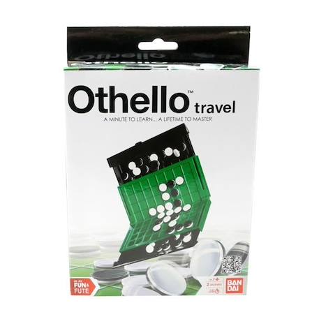 Bandai - Othello édition voyage - jeu de société - jeu de stratégie et de réflexion - 2 joueurs - 15/20min - dès 7 ans VERT 3 - vertbaudet enfant 