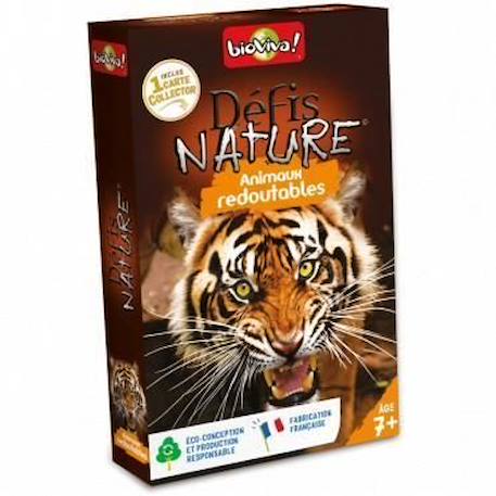 Bioviva - Défis Nature - Animaux Redoutable MARRON 1 - vertbaudet enfant 