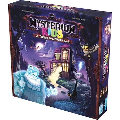 Mysterium Kids Capitaine Bouh - Asmodee - Jeu de société VIOLET 5 - vertbaudet enfant 