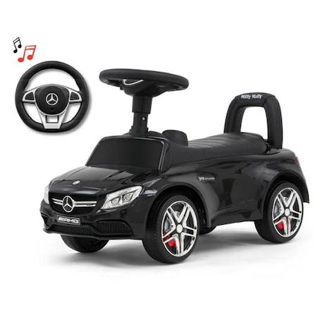 Porteur Milly Mally Mercedes AMG C63 Coupe S Noir NOIR 4 - vertbaudet enfant 