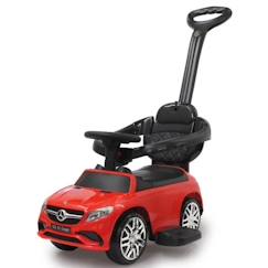 Jouet-Premier âge-Porteur Mercedes GLE63 - Jamara - Rouge - 3 en 1 - Barre de poussée amovible - Dispositif anti-bascule