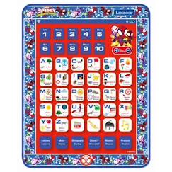 Jouet-Multimédia-tablette enfant - accessoires tablette-Tablette Éducative Bilingue SpiderMan (FR-EN) - LEXIBOOK - 7" - Bleu - Enfant - 5 modes d'apprentissage