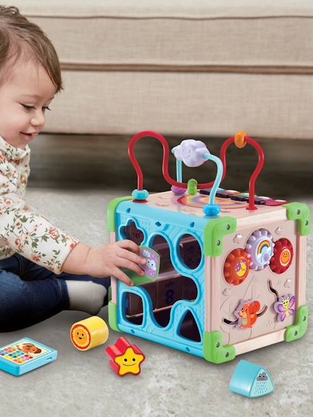 Cube nature interactif multi-activités - VTECH marron 2 - vertbaudet enfant 