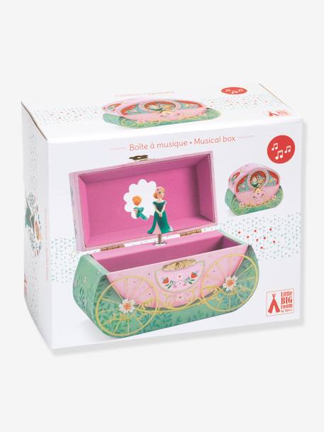 Boîte à Musique Princesse - DJECO rose imprimé 2 - vertbaudet enfant 