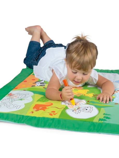 Tapis à Colorier - CHICCO vert 3 - vertbaudet enfant 