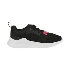 Chaussures-Chaussures fille 23-38-Baskets, tennis-Chaussures PUMA Wired Run PS Noir - Mixte/Enfant