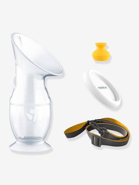 Recueil lait en silicone MEDELA transparent 1 - vertbaudet enfant 