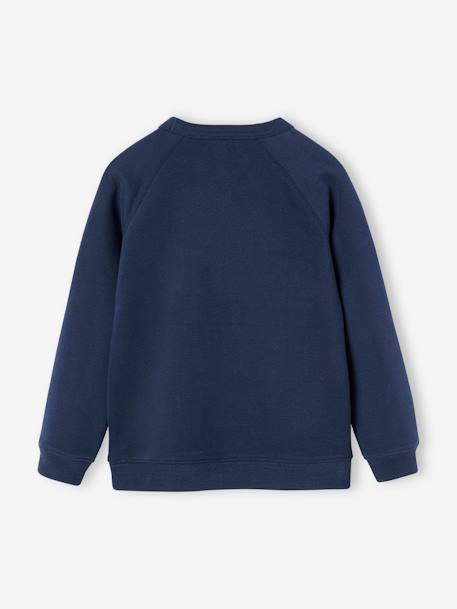 Sweat de Noël enfant collection capsule 'Happy Family Forever' marine 3 - vertbaudet enfant 