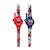 Montre 2 en 1 Walkie-Talkie SpiderMan 200m - LEXIBOOK - Rouge - Pour Enfant dès 3 ans - Licence Spiderman ROUGE 1 - vertbaudet enfant 