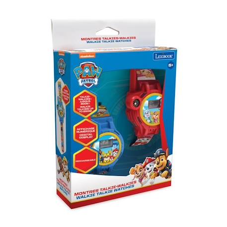 Montre 2 en 1 Walkie Talkie Pat’ Patrouille 200m BLEU 3 - vertbaudet enfant 