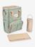 Sac à dos à langer BEABA Wellington Blue marine+Heather grey+vert sauge 20 - vertbaudet enfant 