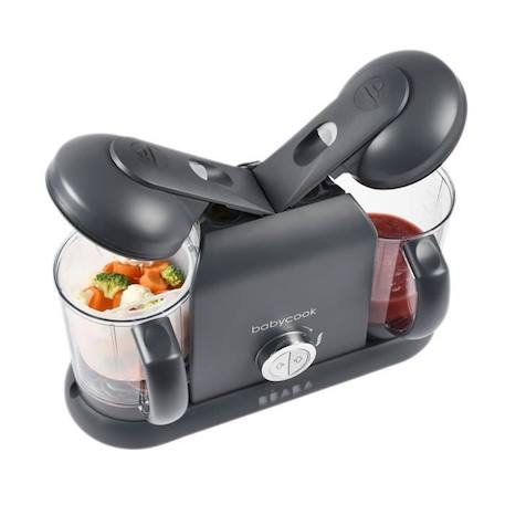 BEABA, Babycook® duo, dark grey GRIS 5 - vertbaudet enfant 