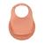 Bavoir silicone terracotta ROUGE 1 - vertbaudet enfant 