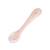 Cuillère d'apprentissage - BEABA - Béaba Repas - Silicone - Rose - 2ème Âge ROSE 1 - vertbaudet enfant 